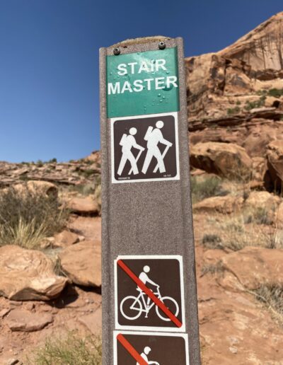 Stair Master Trail Marker